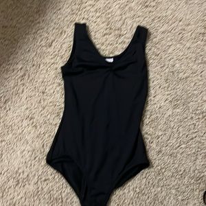 Capezio wide strap leotard